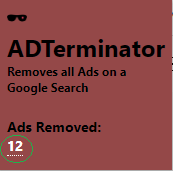 ADTerminator Menu