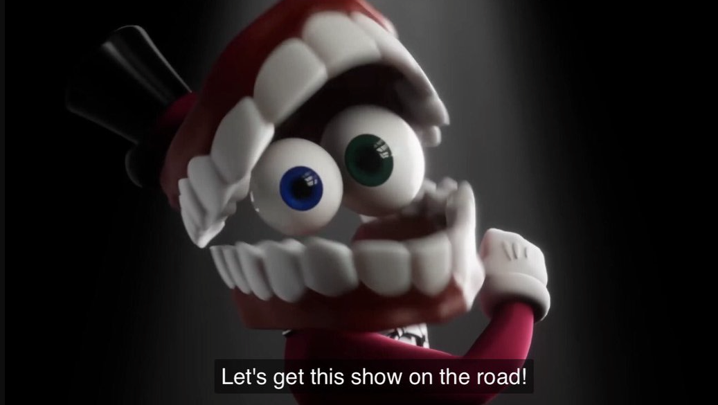 Caine lets get this show on the road