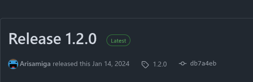 Image of last release
